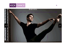 Tablet Screenshot of kickdance.com.au
